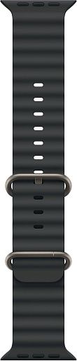 Apple Watch Ultra 3 (2025) 49mm Natural Titanium Case with Black Ocean Band