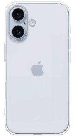 Защитный чехол iPhone 17, прозрачный