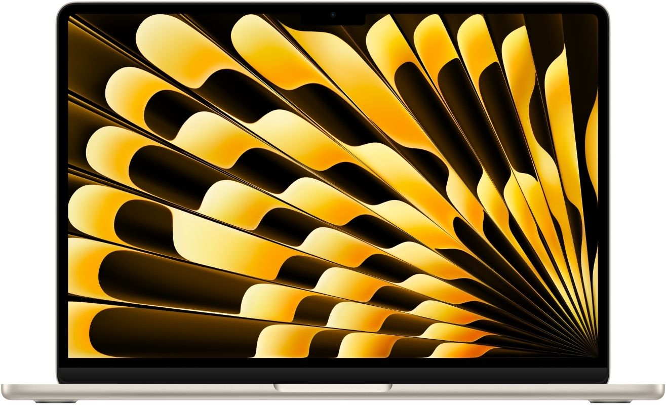 Ноутбук Apple MacBook Air 15 M4 (2025), 16 ГБ, 256 ГБ SSD, Starlight(сияющая звезда)
