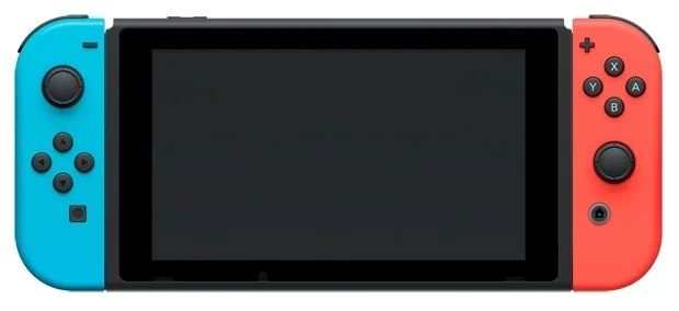 Игровая приставка Nintendo Switch 32 ГБ, неоновый синий/неоновый красный