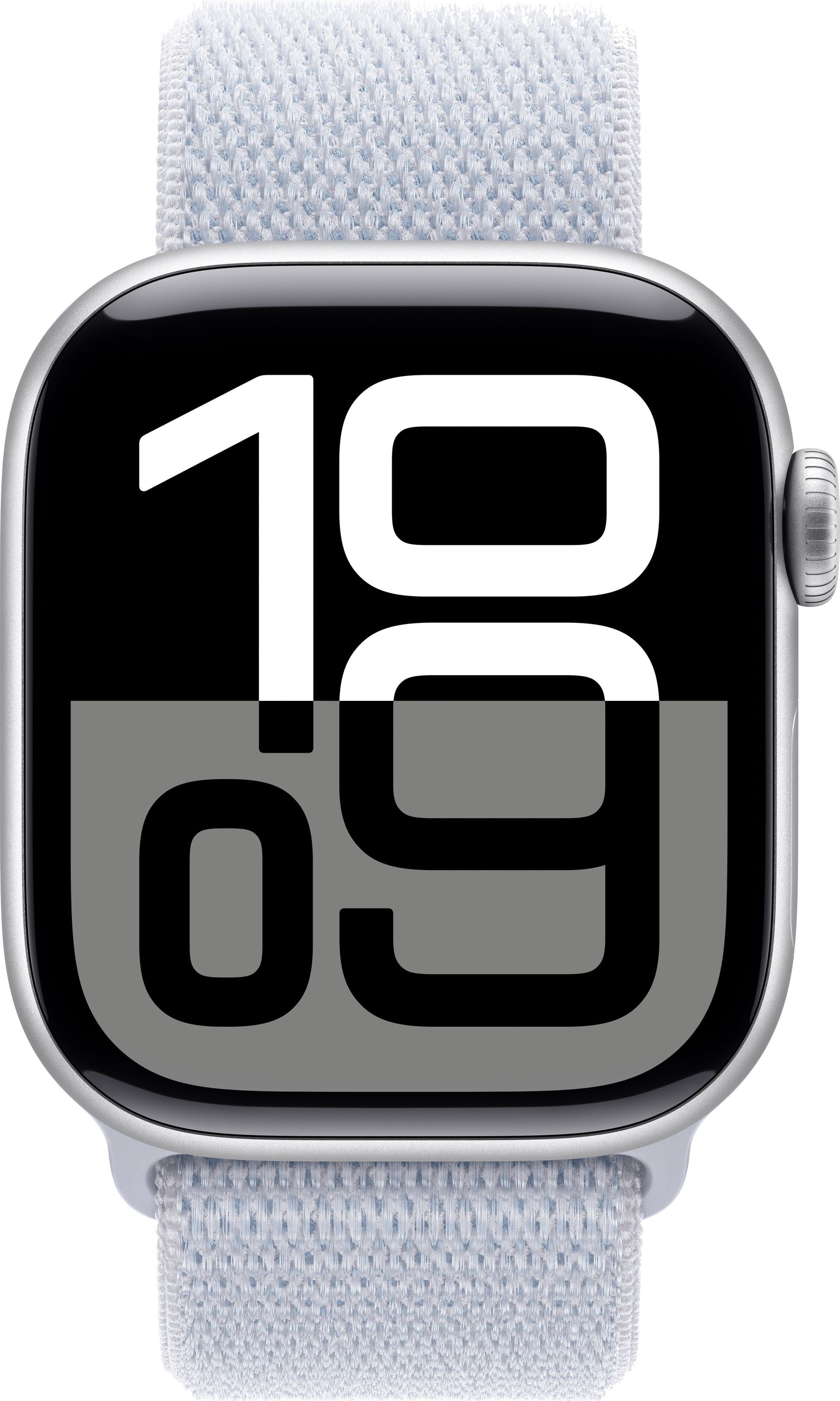 Умные часы Apple Watch Series 10 46mm Silver Sport Loop (серебристый)