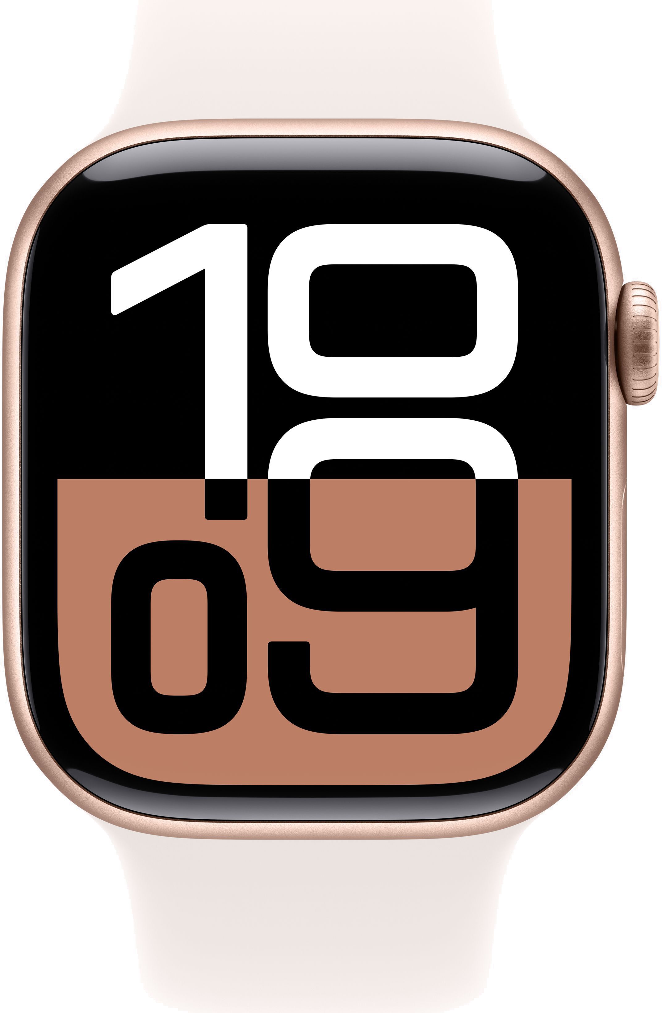 Умные часы Apple Watch Series 10, 42mm Rose Gold Sport Band (розовое золото)