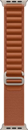 Apple Watch Ultra 3 (2025) 49mm Natural Titanium Case with Terra Cotta Alpine Loop Large