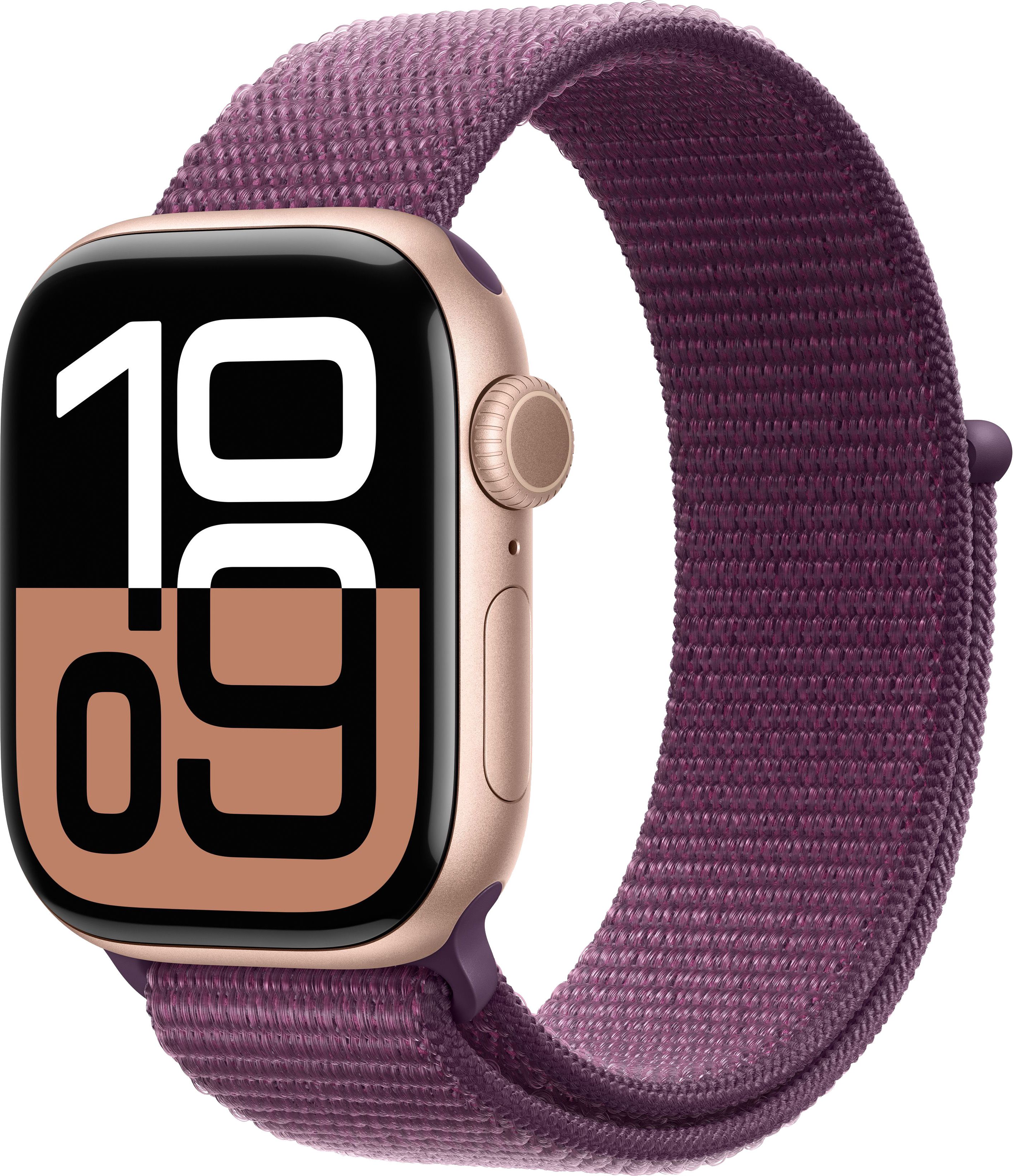 Умные часы Apple Watch Series 10 46mm Rose Gold Sport Loop (розовое золото)
